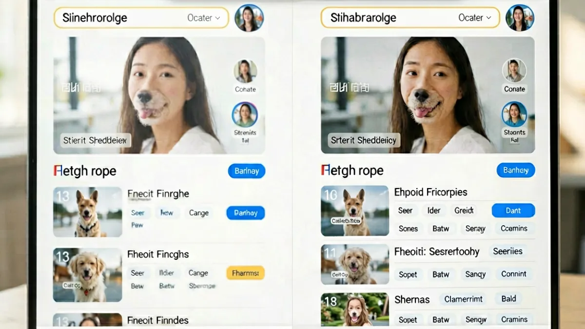 avav天堂搜索结果页面中关键词模式与标签模式的对比界面，显示两种不同的内容数量